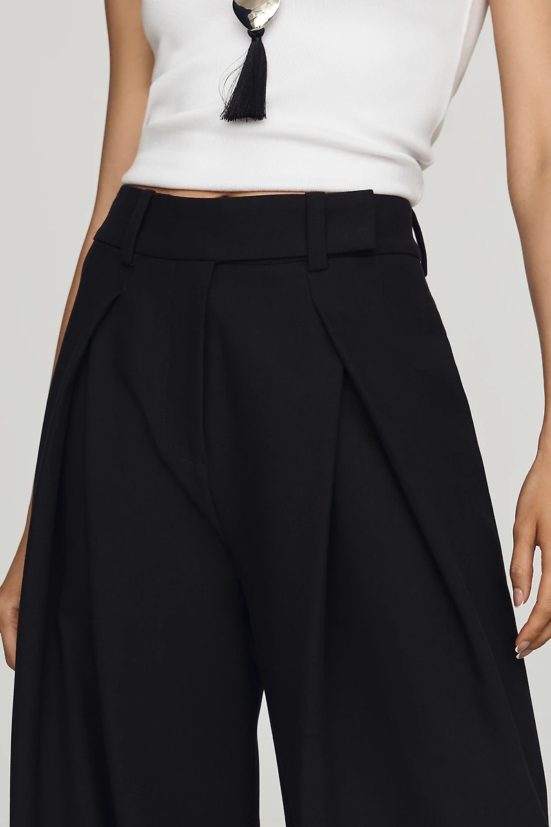 Favorite Daughter Pleats For Days Wide-Leg Pants
