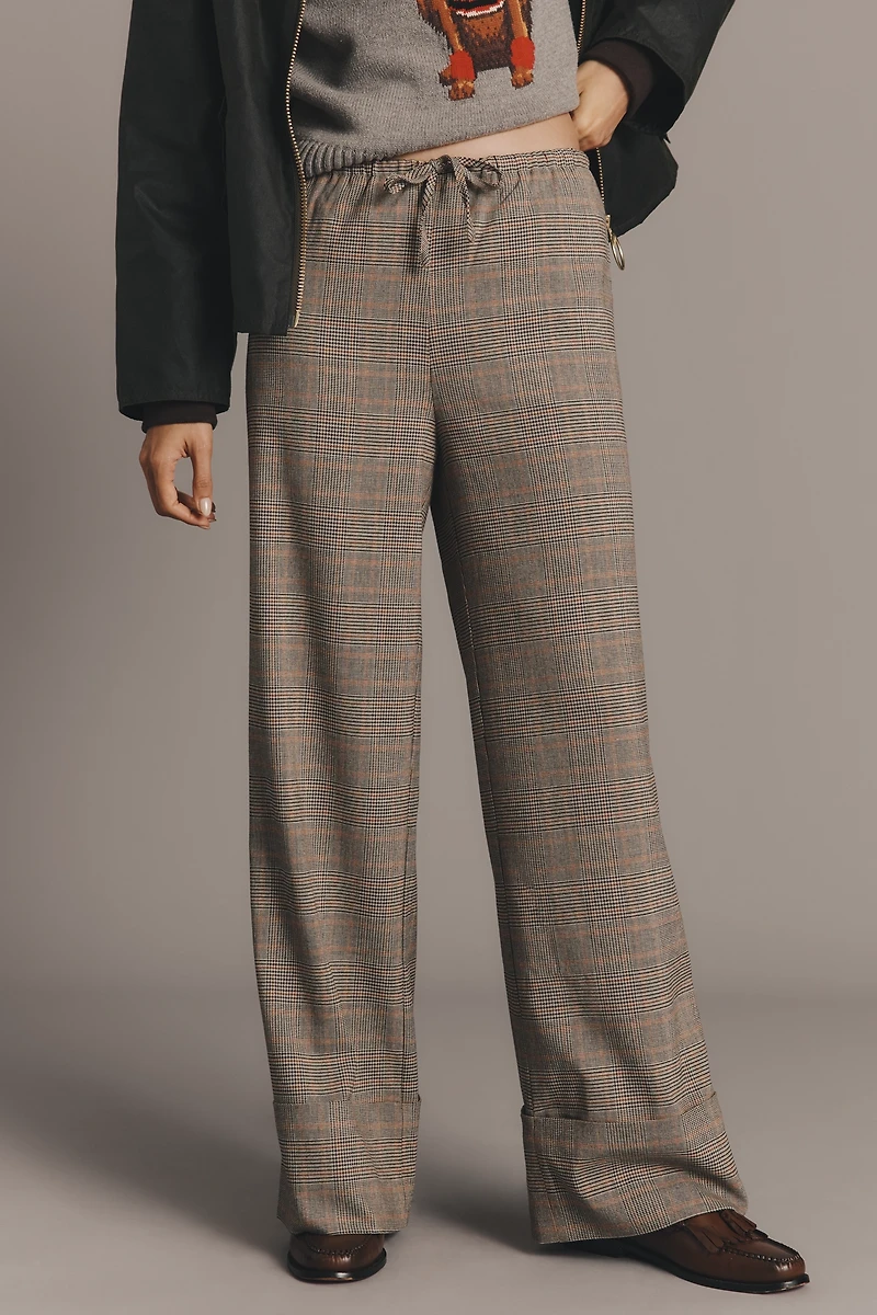 Steve Madden Idra Relaxed Tie-Waist Pants