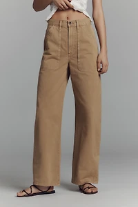 Citizens of Humanity Ayla Cargo High-Rise Wide-Leg Pants