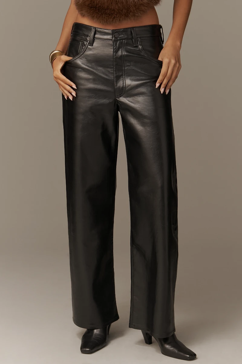 Citizens of Humanity Ayla Baggy Leather Pants