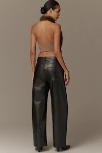 Citizens of Humanity Ayla Baggy Leather Pants