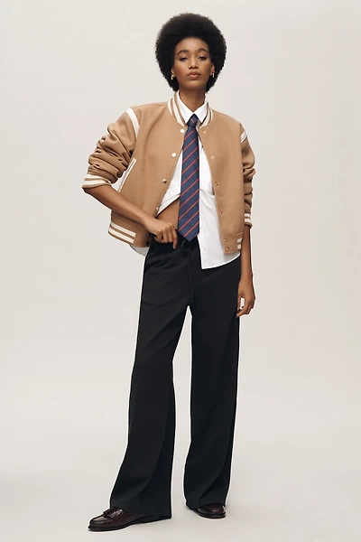 Citizens of Humanity Brynn Drawstring High-Rise Wide-Leg Pants