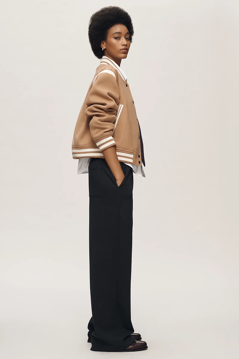 Citizens of Humanity Brynn Drawstring High-Rise Wide-Leg Pants