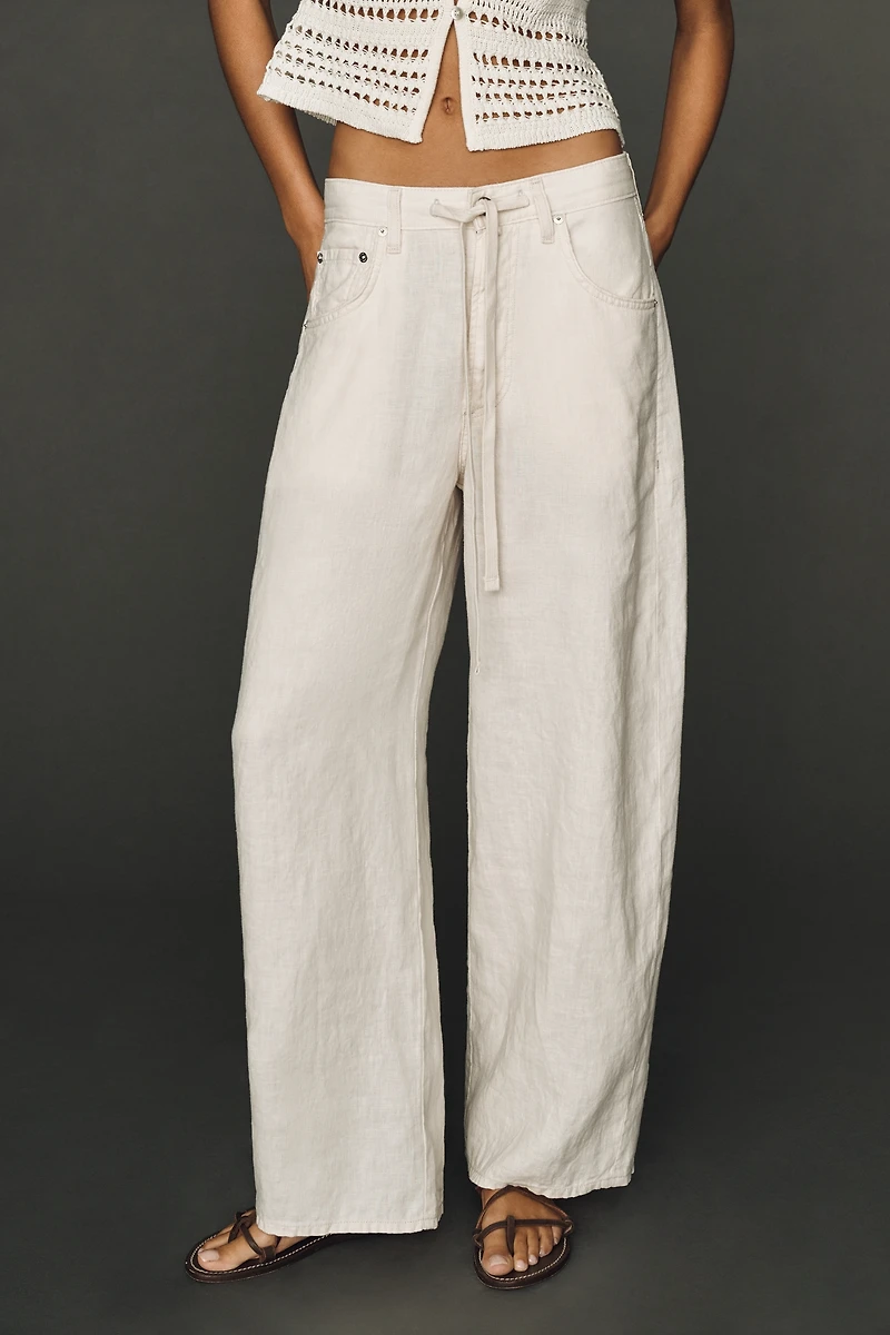 Citizens of Humanity Petite Brynn Linen Trousers