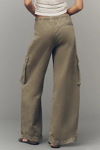 Citizens of Humanity Andira Cotton Linen Pull-On Pants