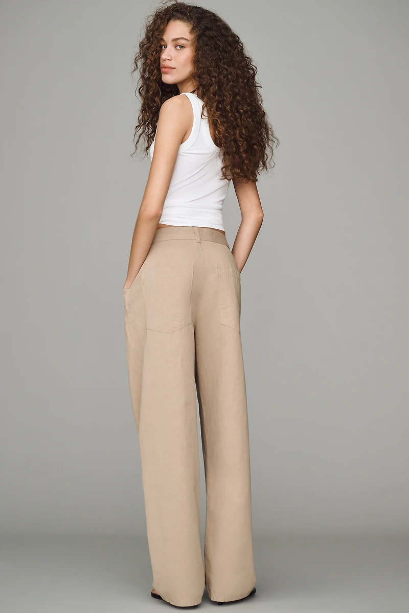 Citizens of Humanity Velha Cotton Linen Trousers