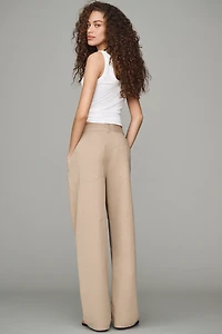 Citizens of Humanity Velha Cotton Linen Trousers