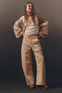 The Corinne Curve Wide-Leg Pants by Pilcro