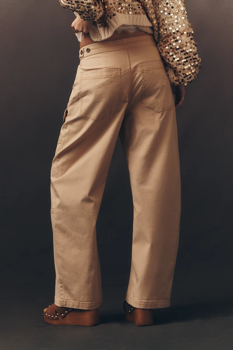 The Corinne Curve Wide-Leg Pants by Pilcro