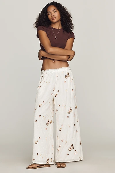 By Anthropologie Cotton Pull-On Pants