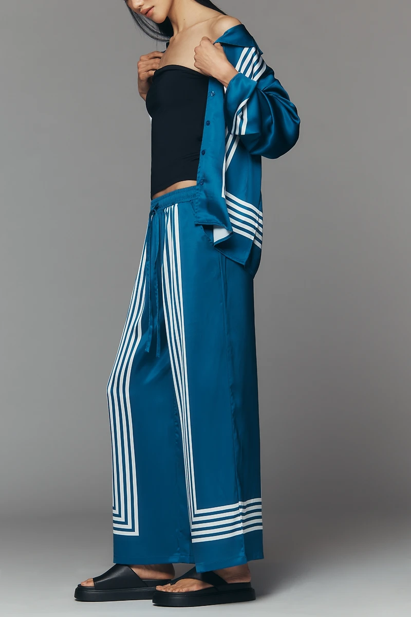 Glamorous Plus Satin Trousers