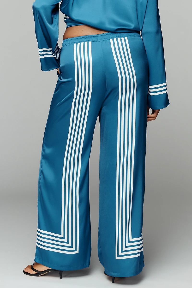 Glamorous Plus Satin Trousers