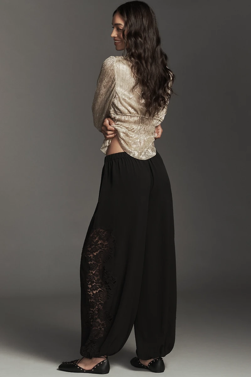 Bl-nk Imogen Lace Balloon Pants