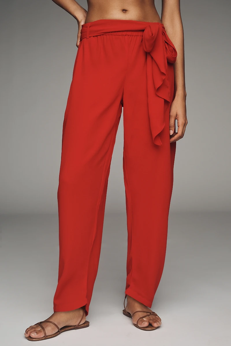 Let Me Be CMS Belted Flowy Pants