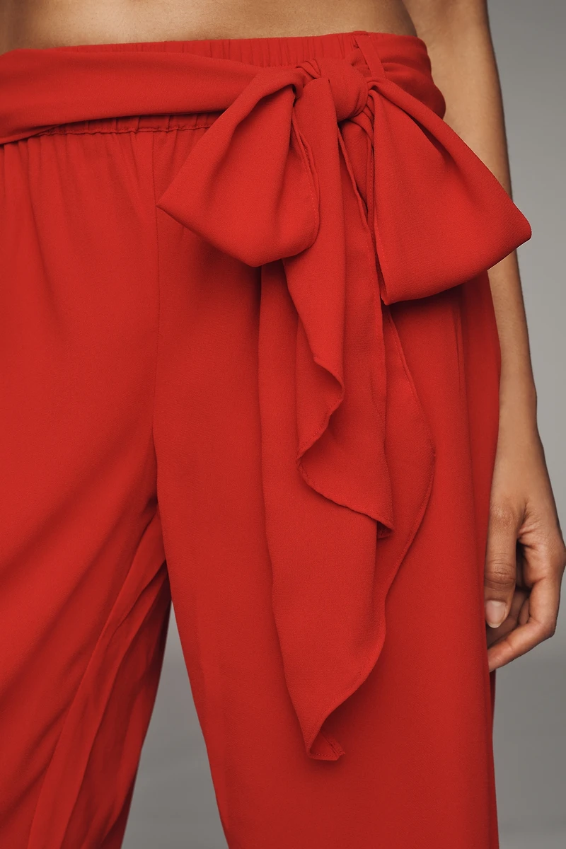 Let Me Be CMS Belted Flowy Pants