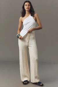 English Factory Cable-Knit Pants