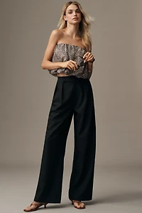 Endless Rose Pleated High-Rise Trousers