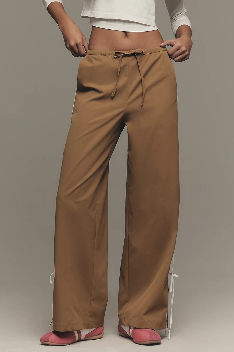 Avec Les Filles Tie Track Pants