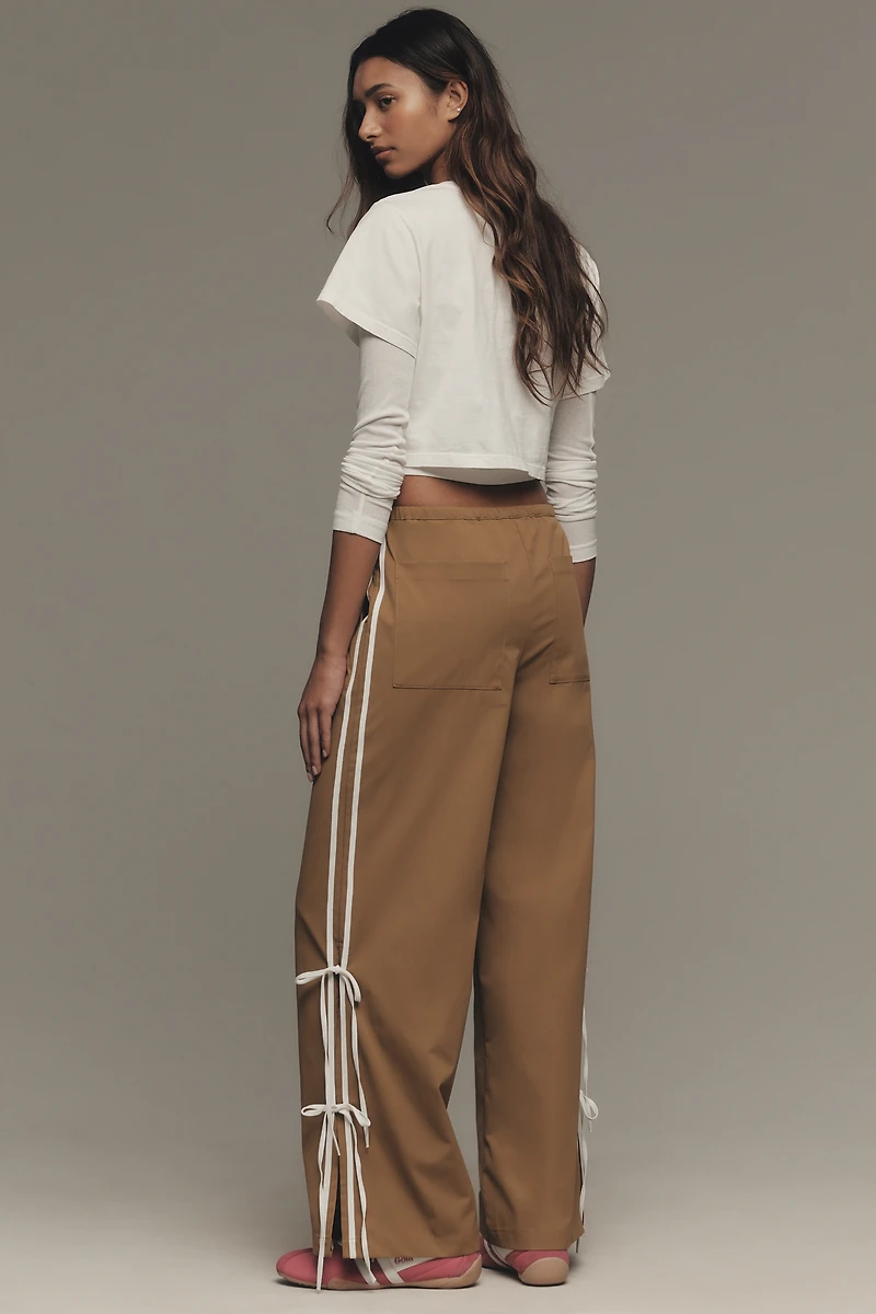 Avec Les Filles Tie Track Pants