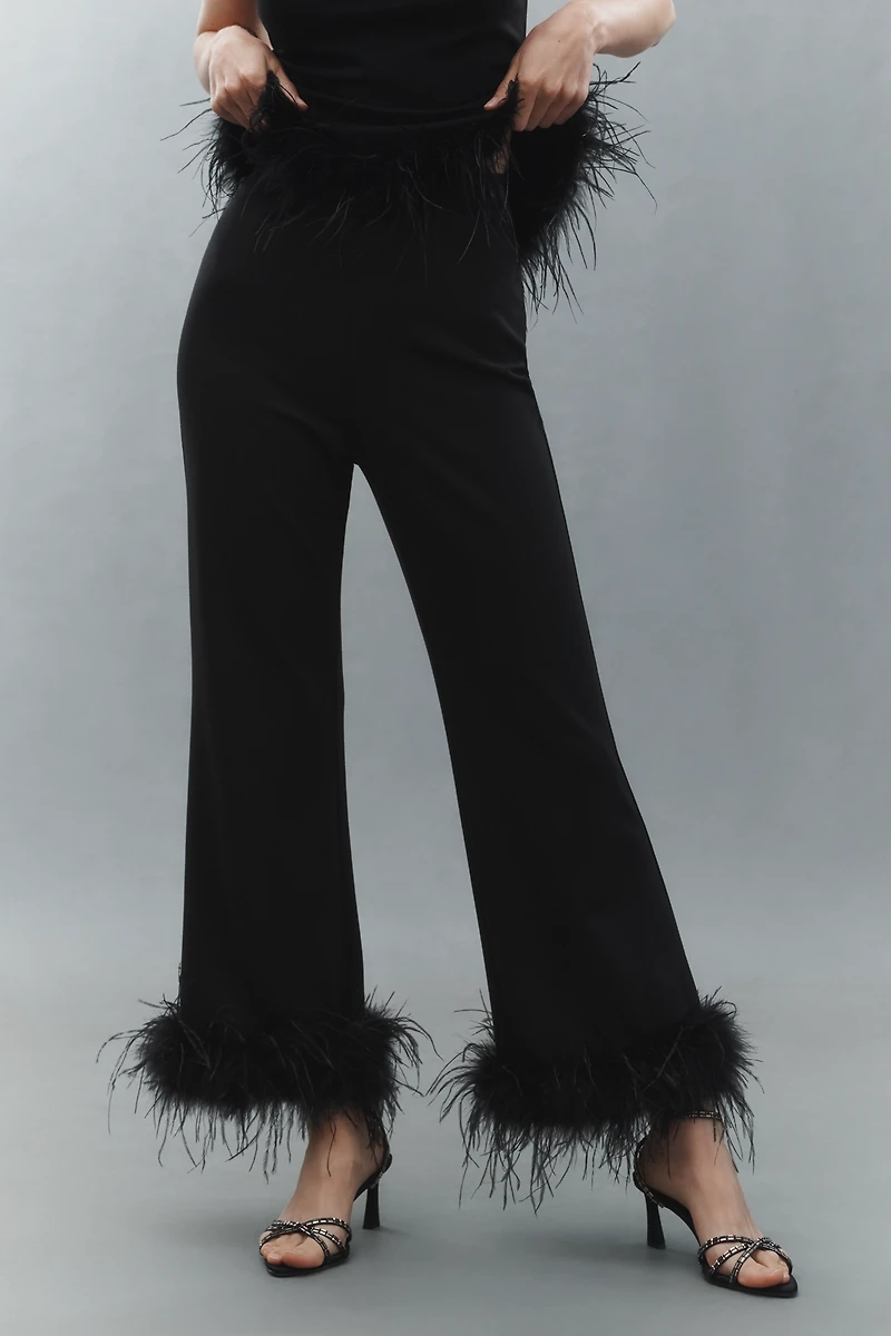 Hutch Ponte Feather Pants