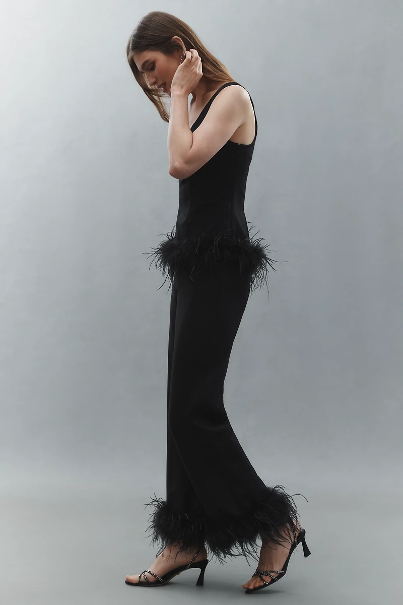 Hutch Ponte Feather Pants