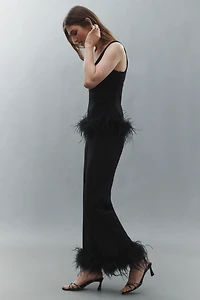 Hutch Ponte Feather Pants