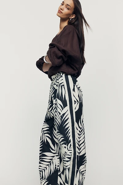 Hutch Palm Print Pants