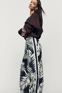 Hutch Palm Print Pants