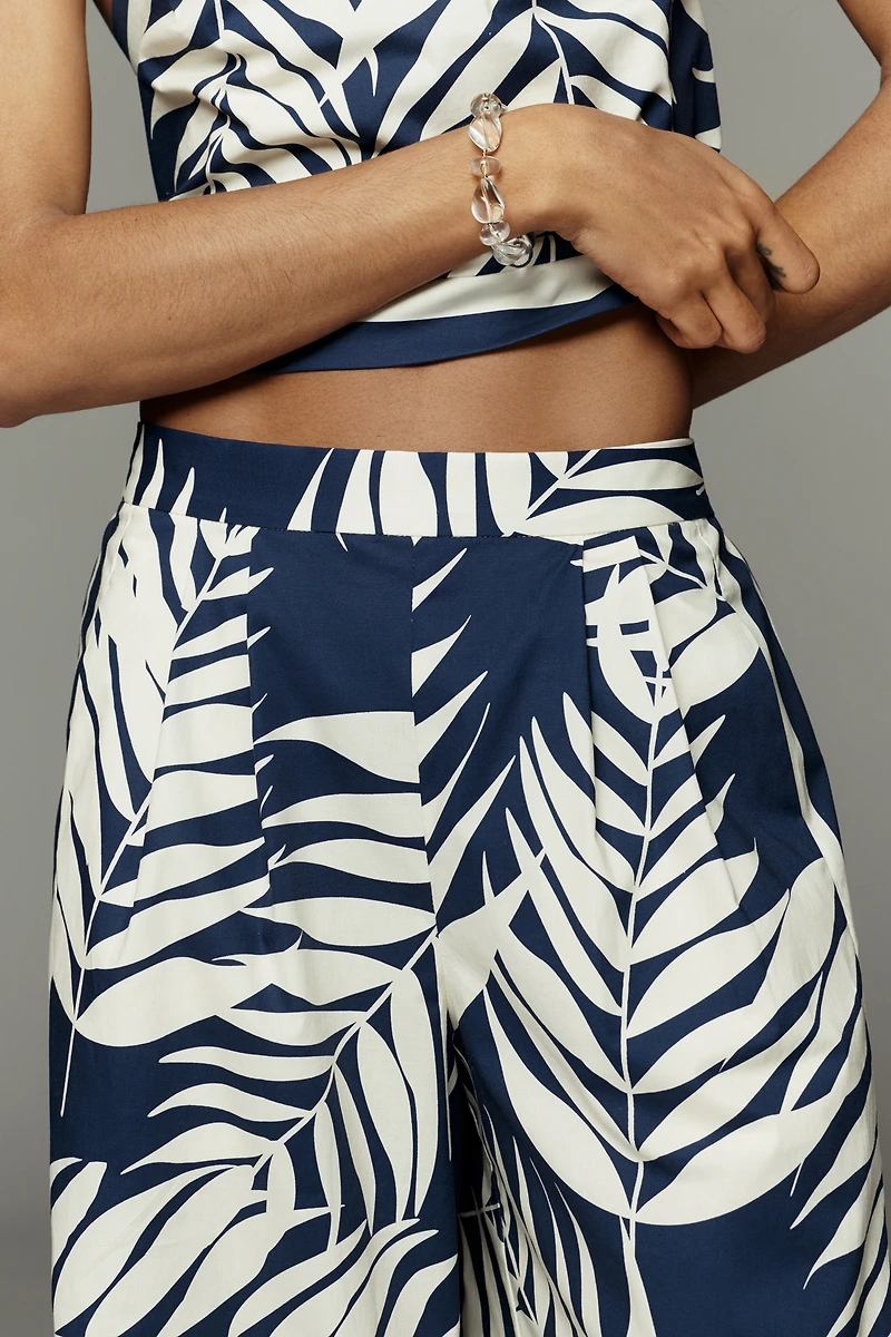 Hutch Palm Print Pants
