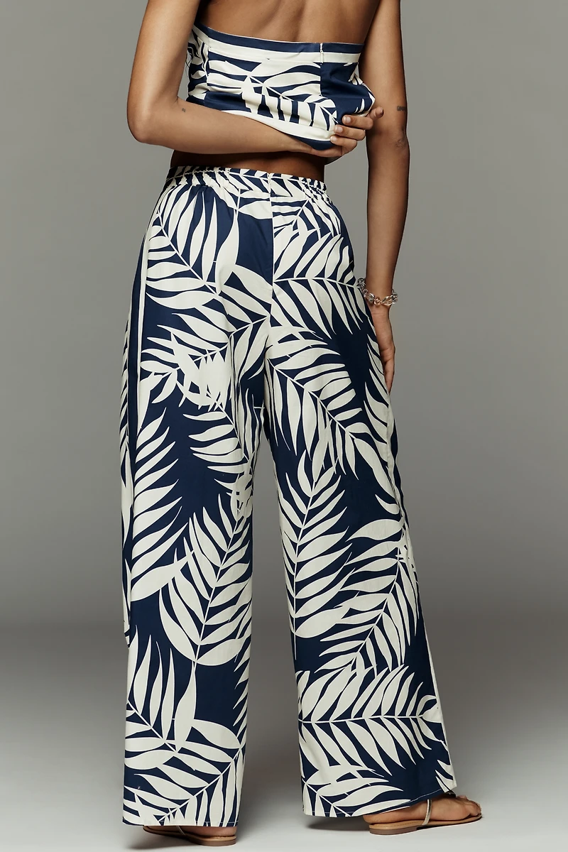 Hutch Palm Print Pants