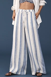 KIVARI Isabelle Linen Drawstring Pants