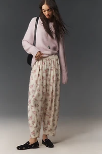 Maeve Floral Lace Balloon Pants