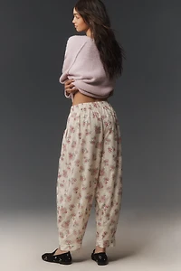 Maeve Floral Lace Balloon Pants