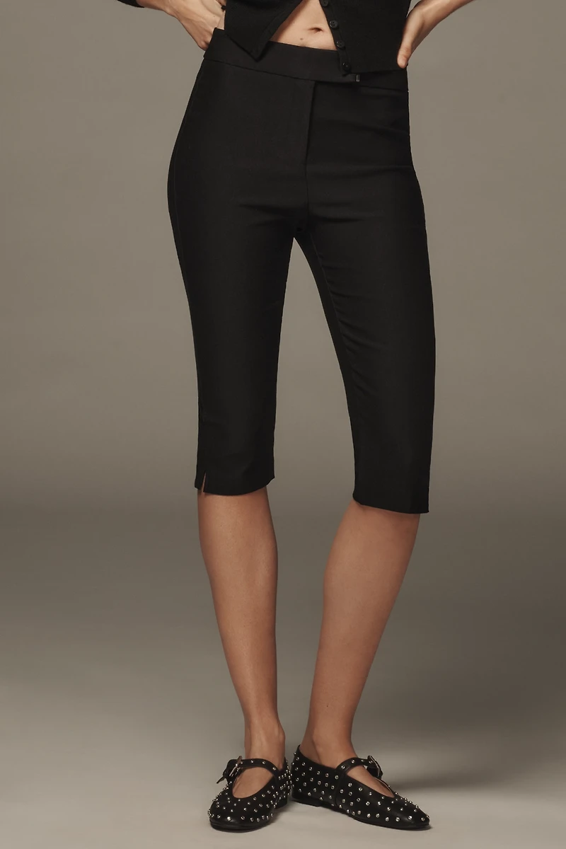 Lamarque Celine Stretch Twill Capri Pants