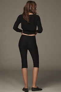 Lamarque Celine Stretch Twill Capri Pants