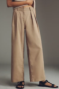 Maeve Pleated Trouser Track Pants