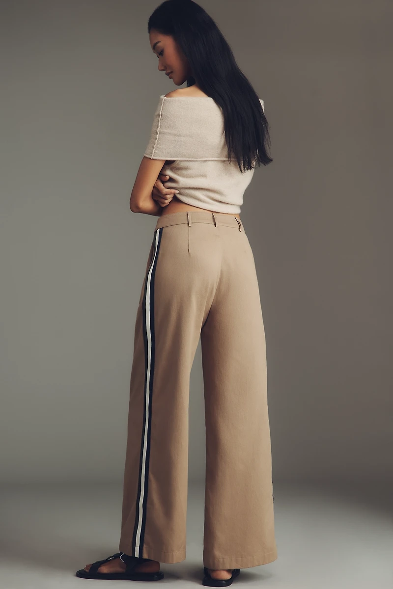 Maeve Pleated Trouser Track Pants