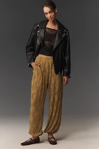 Maeve Sheer Lace Balloon Pants