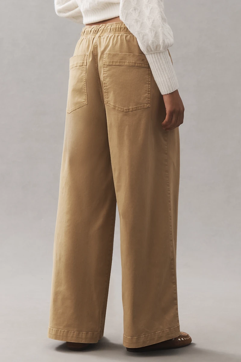 Pilcro Tie-Waist Pull-On Pants