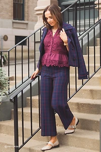 The @merricksart Colette Crop Knit Pants by Maeve