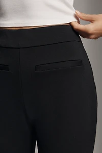 By Anthropologie High-Rise Flare Knit Pants