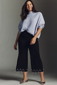 By Anthropologie Crystal Crop Pants