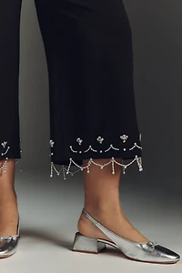 By Anthropologie Crystal Crop Pants