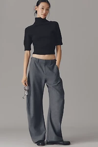 Maeve Draped Relaxed Curve Pants