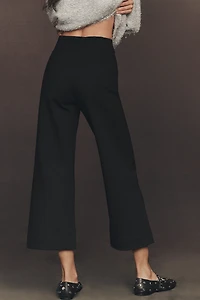 The Colette Crop Rhinestone Pocket Pants by Maeve