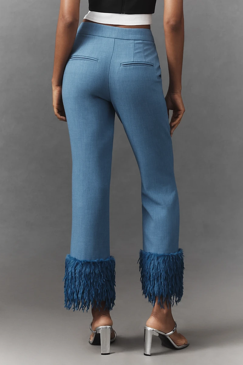 Maeve Cuffed Plush Party Pants