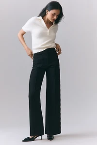 The Colette Full-Length Lacy Track Pant by Maeve