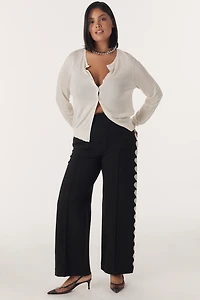 The Colette Full-Length Lacy Track Pant by Maeve