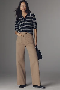The Colette Full-Length Plaid Pants by Maeve