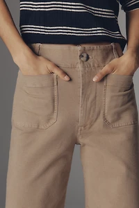 The Colette Full-Length Plaid Pants by Maeve